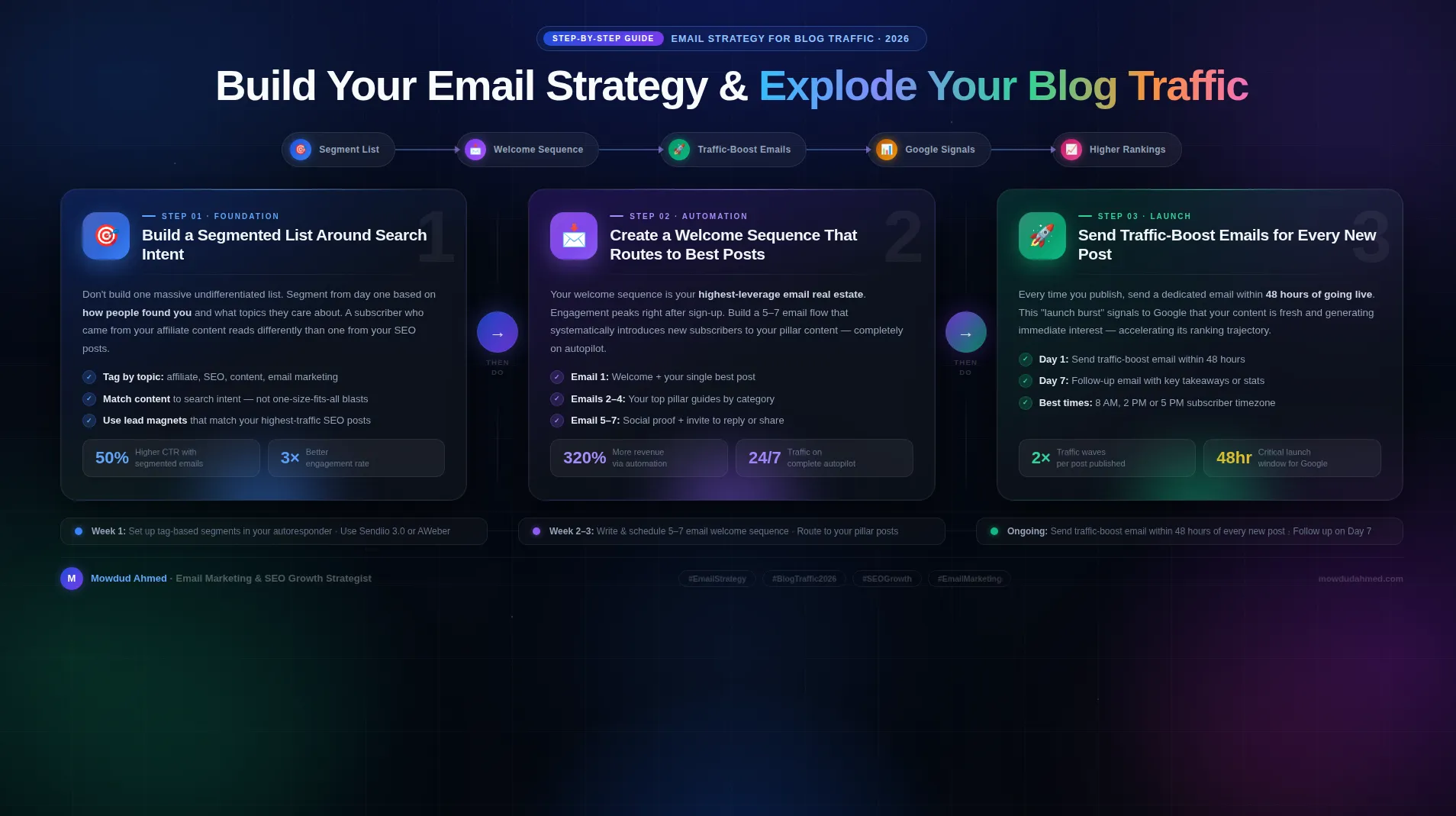 Build Your Email Strategy and Explode Your Blog Traffic