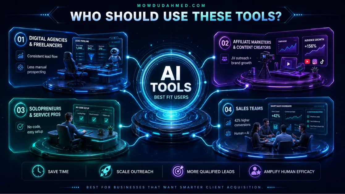 AI agents for client acquisition for freelancers, agencies, marketers, and sales teams