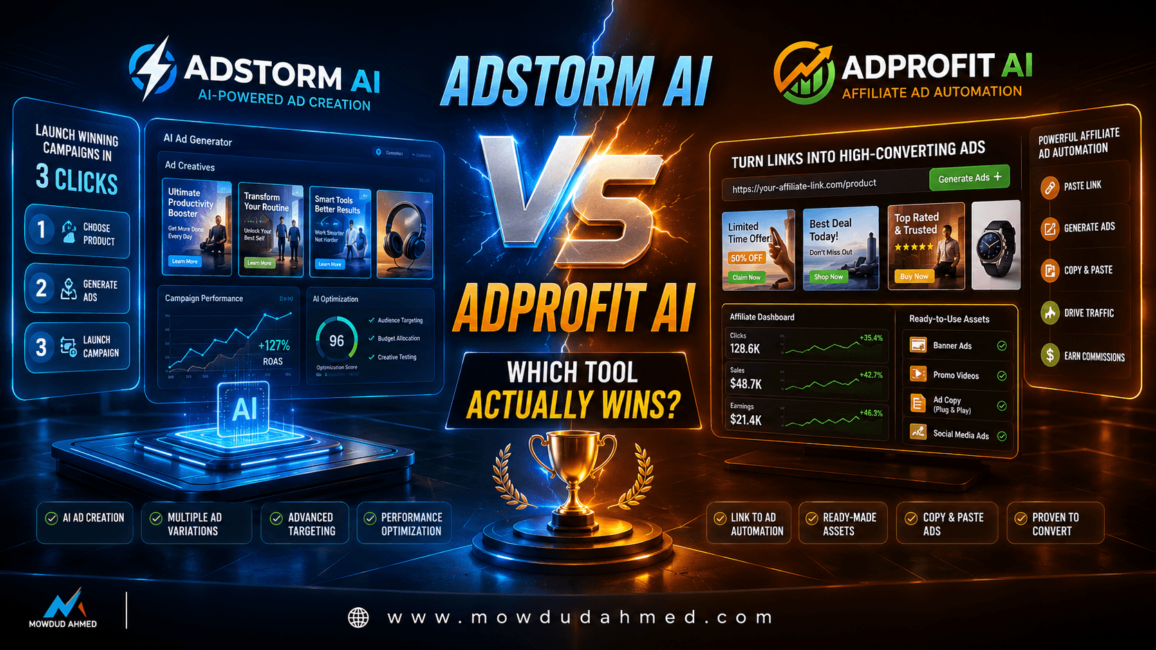 Comparison Between Adstorm and Ad Profit AI
