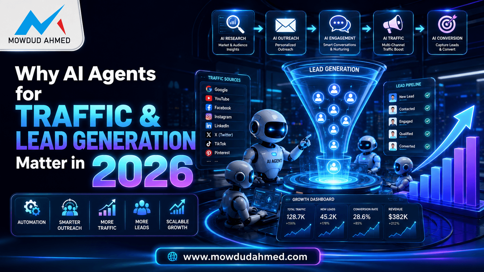 Why AI Agents for Traffic & Lead Generation Matter